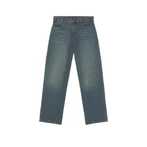 Dickies Hilham Denim Jean in Khaki Tinted Blue