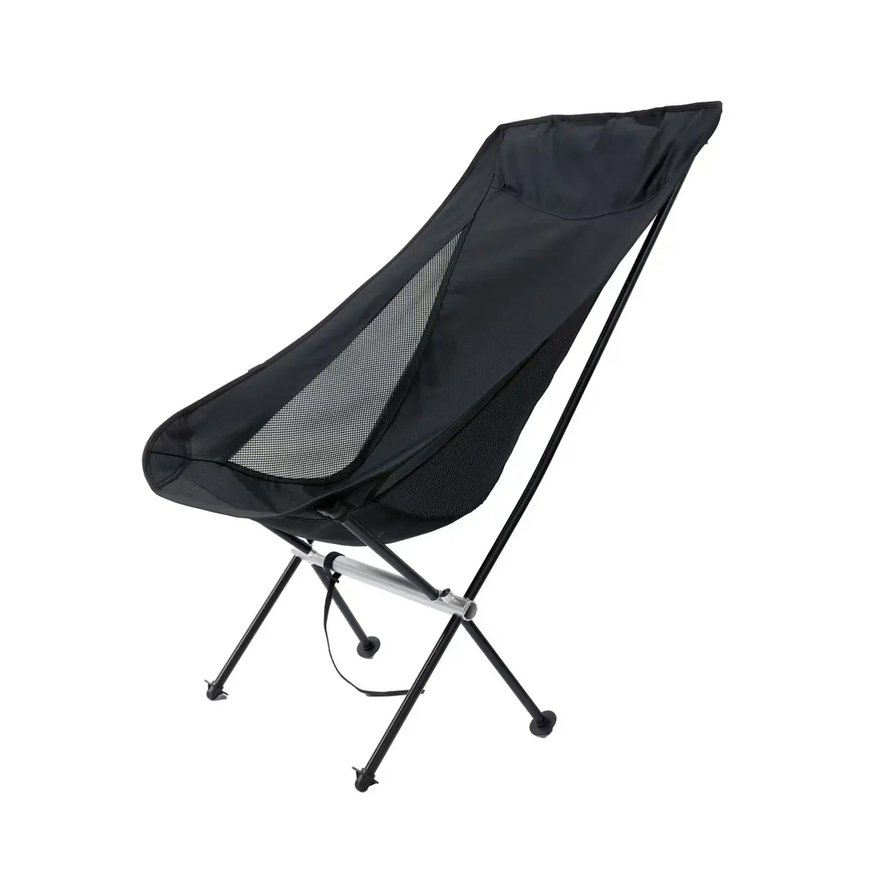 Portable Moon Chair - Self-driving Leisure Beach Chair - Outdoor Aluminum Alloy Lounge Chair - Backrest Chair