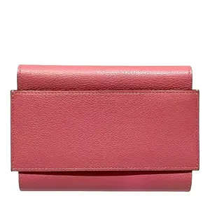 Pre-owned HERMÈS Calfskin Small Leather Goods Hermes Passant Compact Evercolor Wallet