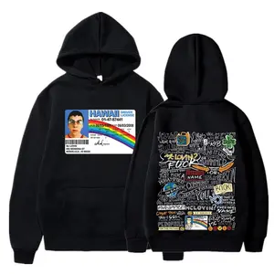 Mclovin Id Card Superbad Geek Graphic Hoodies Men Women Funny Print Sweatshirts Teens Gothic Long Sleeve Hooded Hoodie