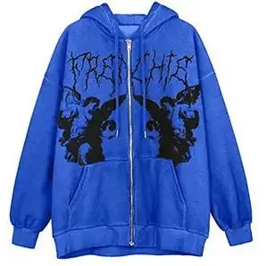 Deep Blue Zipper Angel