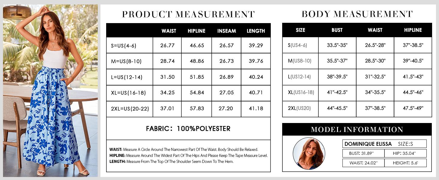 BTFBM Women Casual High Waist Wide Leg Pants Summer Floral Solid Long Palazzo Pants Lounge Beach Trousers with Pockets #Outdoorfun BTFBM Women Casual High Waist Wide Leg Pants Summer Floral Solid Long Palazzo Pants Lounge Beach Trousers with Pockets #Outdoorfun