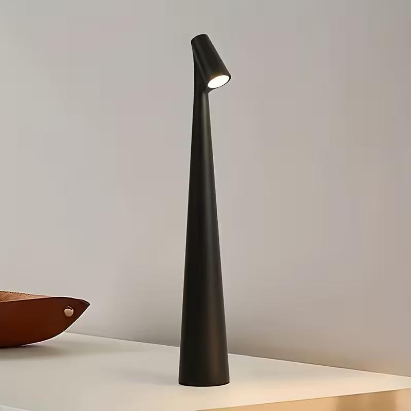 Cordless LED Desk Lamp with Rechargeable Battery Features Three Brightness Settings And Smooth Dimming Touch Control And Is Portable for Use in The Office Outdoors Or in Various Rooms Like The Bedroom Living Room Dining Room Balcony Hotel