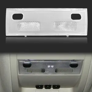 Interior Overhead Console Dome Light Cover Clear Lens Overhead Console Reading lamp 15911049 Compatible with 2007-2013 Chevy Silverado GMC Sierra Yukon Tahoe Cadillac Escalade Suburban Avalanche