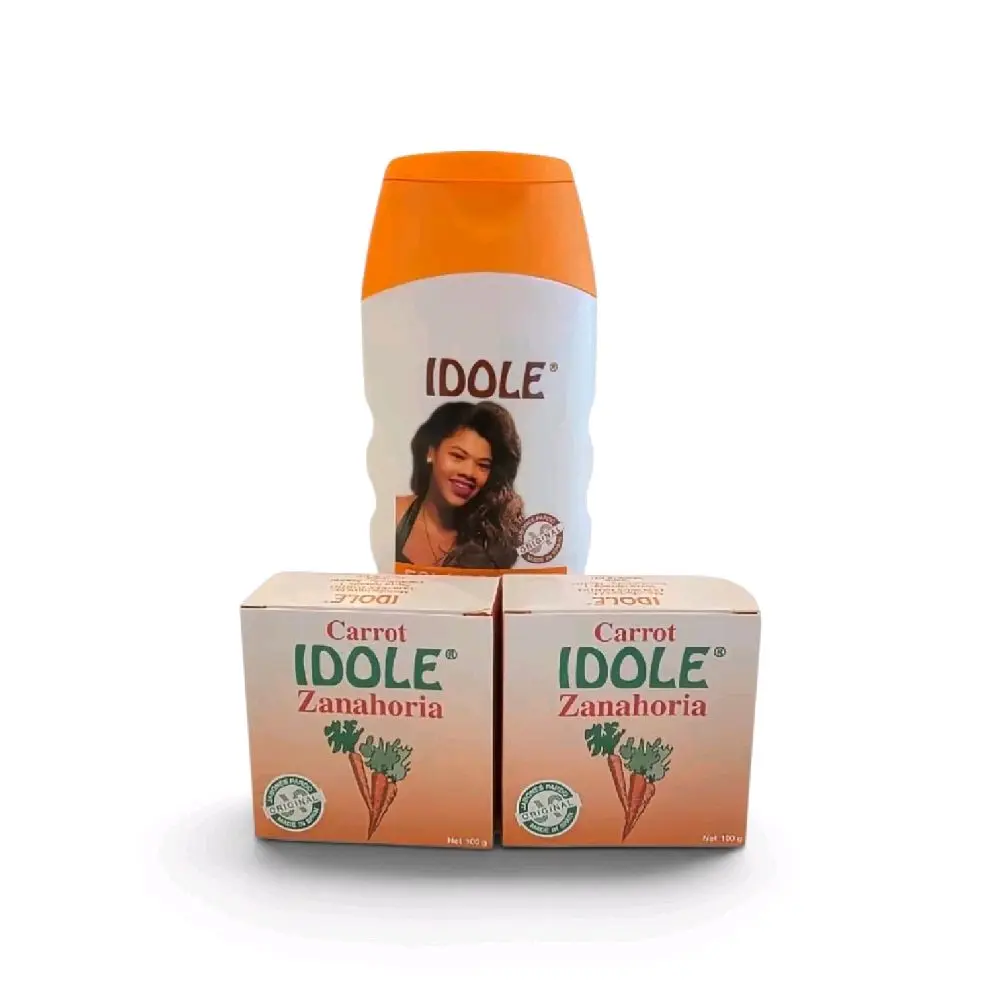 IDOLE 2 pcs soap 1pcs cream
