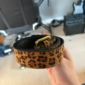 Cheetah Leopard Print Belt  Fashion Accessory for Stylish Looks