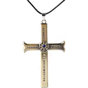 Anime  Necklace Dracule Mihawk Pendent Necklace Choker Cosplay for B