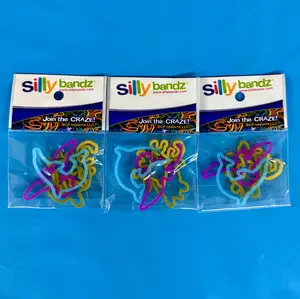 Sillybandz Trick or Treat GULF 3-pack Bracelet  100 pack Bundle - Join the CRAZE with Colorful Bandz Bracelets Trendy Fashionable Accessories