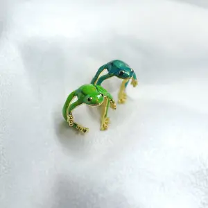 Lucky Leap Frog Ring - Symbol of Energy and Good Fortune for Couples or Friendship