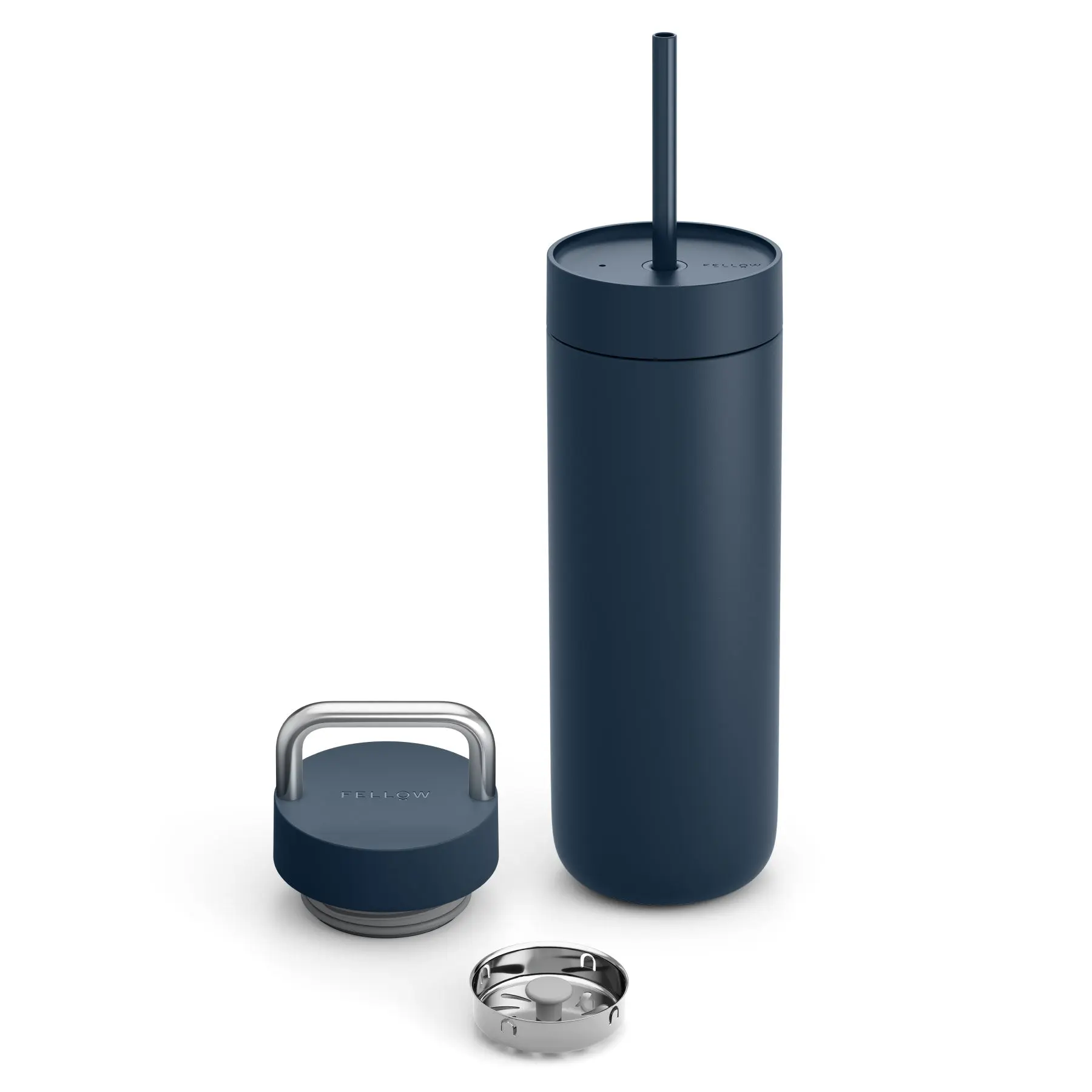 Fellow Carter Travel Mug with 2-in-1 Lid System - Stone Blue