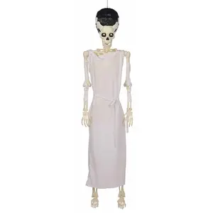 5.4FT Black Light Responsive Monster Skeleton Decoration
