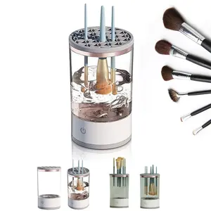 Portable USB Makeup Brush Cleaner，white makeup brushes，waterproof makeup sealer，lalo gummy bear，anniversary gift，clear makeup bag，Automatic Makeup Brush Cleaning Tool, Fast & Efficient Deep Cleaning, Portable for Travel & Home Use，Anniversary gift