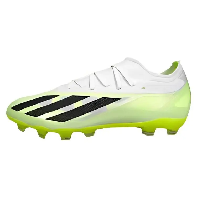 Adidas X Crazyfast.2 Mg Cloud White Lucid Lemon' Versatile Cushioned Durable Soccer Cleats Men's ID9332