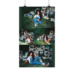 SZZA CTRL Print, Good Days Wall Art, Dorm Room Decor, Bedroom Poster, Matte Poster, Music Lover Vertical Poster