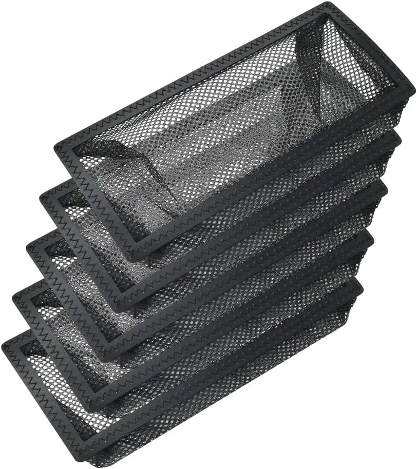 4"x10" Floor Register  Covers Screen Air Vent Filters for Home Floor Register  Floor Air Vent Screen Covers - 5 Pack