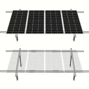 New Adjustable Solar Panel Mounting Brackets Kit Charge Controllers and Accessories