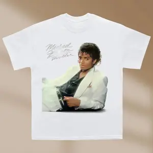 Thriller Album T-Shirt, Michael Jackson Shirt, King Of Pop Merch, MJ Tour Shirt