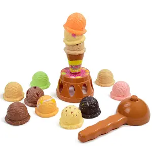 Ice Cream Stacking Game Pretend Play Toy, 1 Set Stacking Cup Game Toy, Stacking Game for Kids