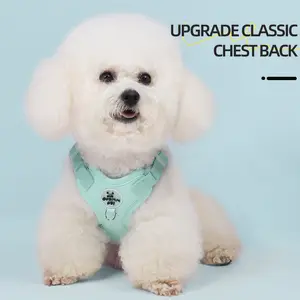 No Pull and Comfort Fit Vest Harness for Small Dogs - Breathable Material & Escape-proof Design - Includes Leash