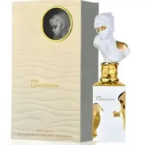 Her Confession Eau de Parfum 100ml 3.4Oz, Vanilla Floral Amber Musk Perfume for Women, Long Lasting Luxury Fragrance with Vanilla, Jasmine & Tuberose Notes, Elegant Romantic New Release, Perfect Gift for Her Daily Wear & Special Occasions