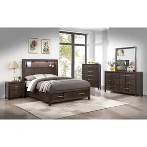 Luz Modern Queen 5PC Storage Bedroom Set