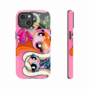Powerpuff Girls Vibrant Cartoon Phone Case