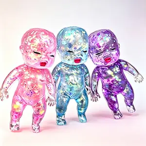 14cm Big Sparkle Gel Baby Squish Slow Rise Stress Relief Fidget Toy