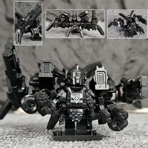 MOC Movie The Matrixed-Robot APU Ideas MOC Mech Combat Set Building Blocks Model Kits Toys for Children Kids Gifts Toy Bricks