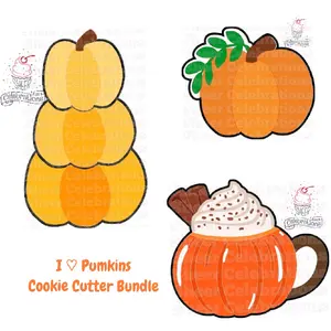 Pumpkin Cookie Cutter Bundle