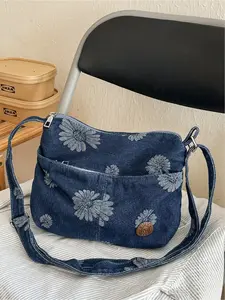 Women's Casual Lightweight Shoulder Bag, Versatile Square Crossbody Bag for Outdoors, Simple Design Perfect for Daily Use