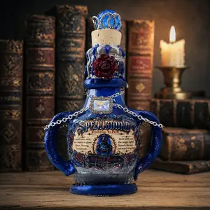 Spellbound – Binding Elixir | Color Changing Decorative Potion Prop | Fantasy Decor