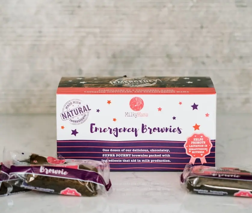 Milky Mama Emergency Lactation Brownies for Boosting Milk Supply - Chocolate Flavored, Natural Ingredients, 1 Dozen Convenient Dessert Snacks for Breastfeeding Moms - TikTok Shop Milky Mama Emergency Lactation Brownies for Boosting Milk Supply - Chocolate Flavored, Natural Ingredients, 1 Dozen Convenient Dessert Snacks for Breastfeeding Moms - TikTok Shop