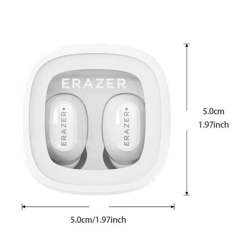 ERAZER XT62PRO Wireless Earbuds with Mic, Fall Mini Headphones, In-ear Earphone, IPX5 Waterproof Earphone 5