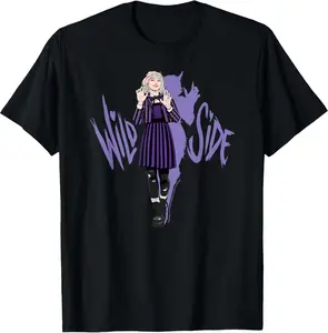 Wednesday Addams Enid Sinclair T-shirt | Wild Side Tee | Friendship Gothic Merch, Fashion Cotton, Full Colors, Full Sizes, For Men, For Women