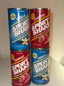 Sport shake protein Shake vanilla &Strawberry, 2 pack, 11 fl oz Each