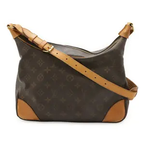 Pre-owned Louis Vuitton Canvas Shoulder Bags Boulogne Monogram Shoulder Bag