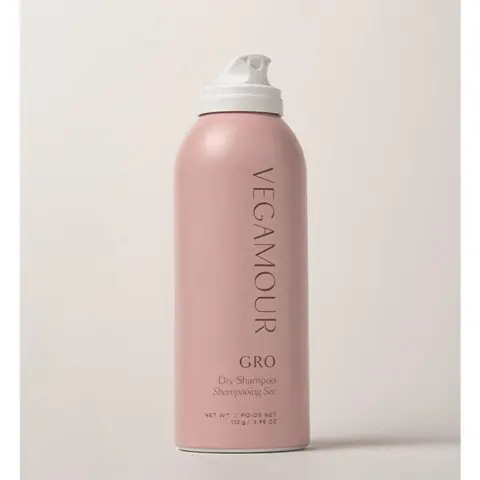 Vegamour GRO Dry Shampoo – Organic Plant-Based Oil-Absorbing Formula for Fuller, Thicker Hair | Cruelty-Free & Daily Safe Conditioner Cleansing