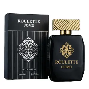 Aroma Paris - Roulette Uomo Eau De Parfum 100ml (3.4oz) Liquid Fragrance With Lavender, Orange Blossom & Luxurious Scent