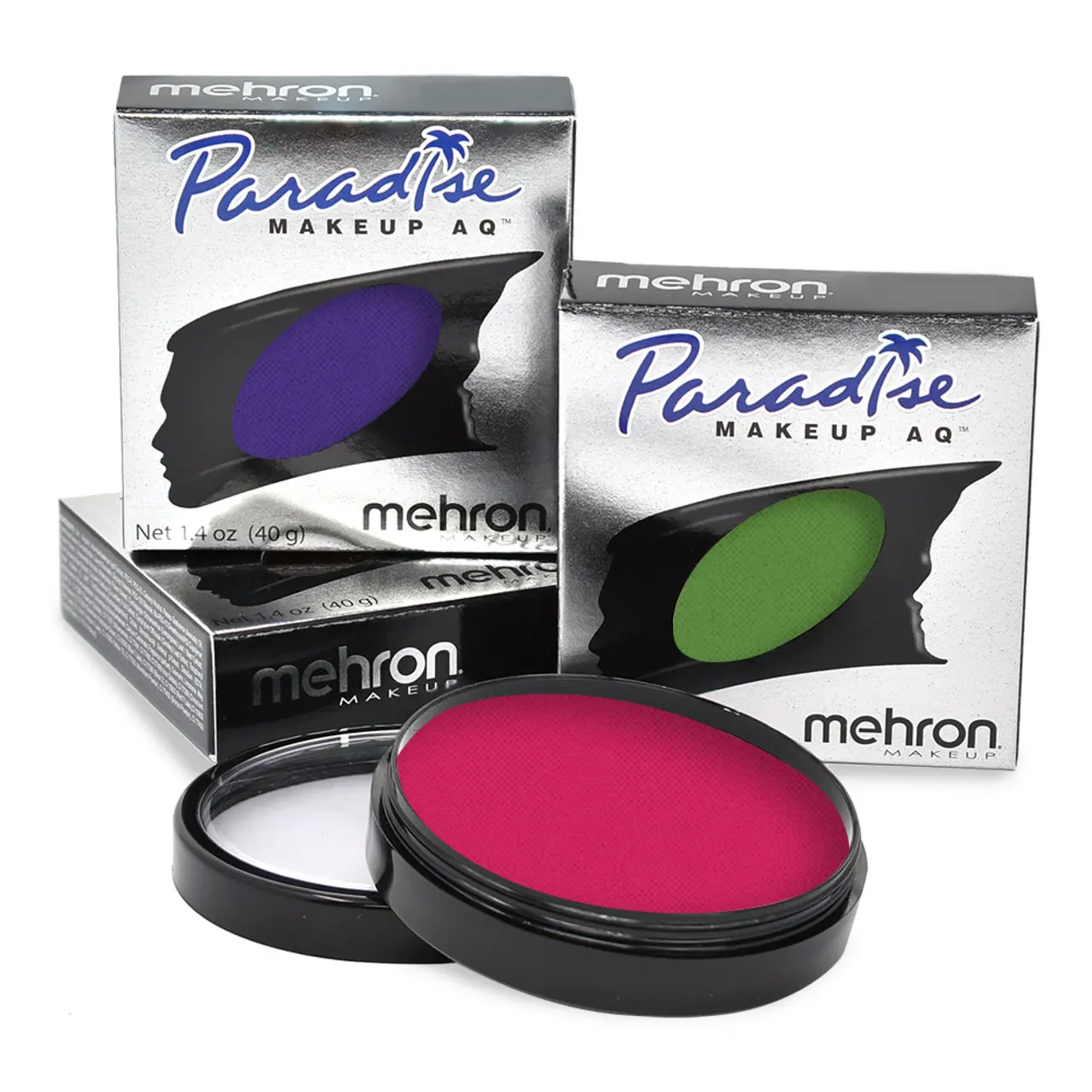 Mehron Paradise AQ - Matte Shades, Face and Body Paint, Pro Size 1.4oz Cream Makeup Mehron Paradise AQ - Matte Shades, Face and Body Paint, Pro Size 1.4oz Cream Makeup