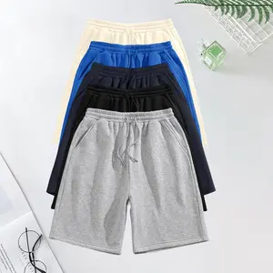 Men’s Solid Color Fashion Sweatpants Shorts, All-Season Wearable, Best Match for Spring & Summer (XS–2XL)