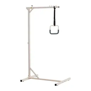 VEVOR Trapeze Bar for Bed Mobility, Heavy-Duty Steel Free Standing Trapeze Bar 250 LBS Weight Capacity, Hospital Bed Pull Up Assist for Elderly & Disabled, Ideal for Hospitals, Nursing Home, Home Care