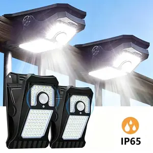 Solar Powered Clip-on Wall Light, Motion-SensorOutdoor Wall Light, LED Wall Mounted Light,Outdoor Lighting for Fence, Deck, Wall, Garage,Solar Lights Outdoor, Led Outdoor Lamp