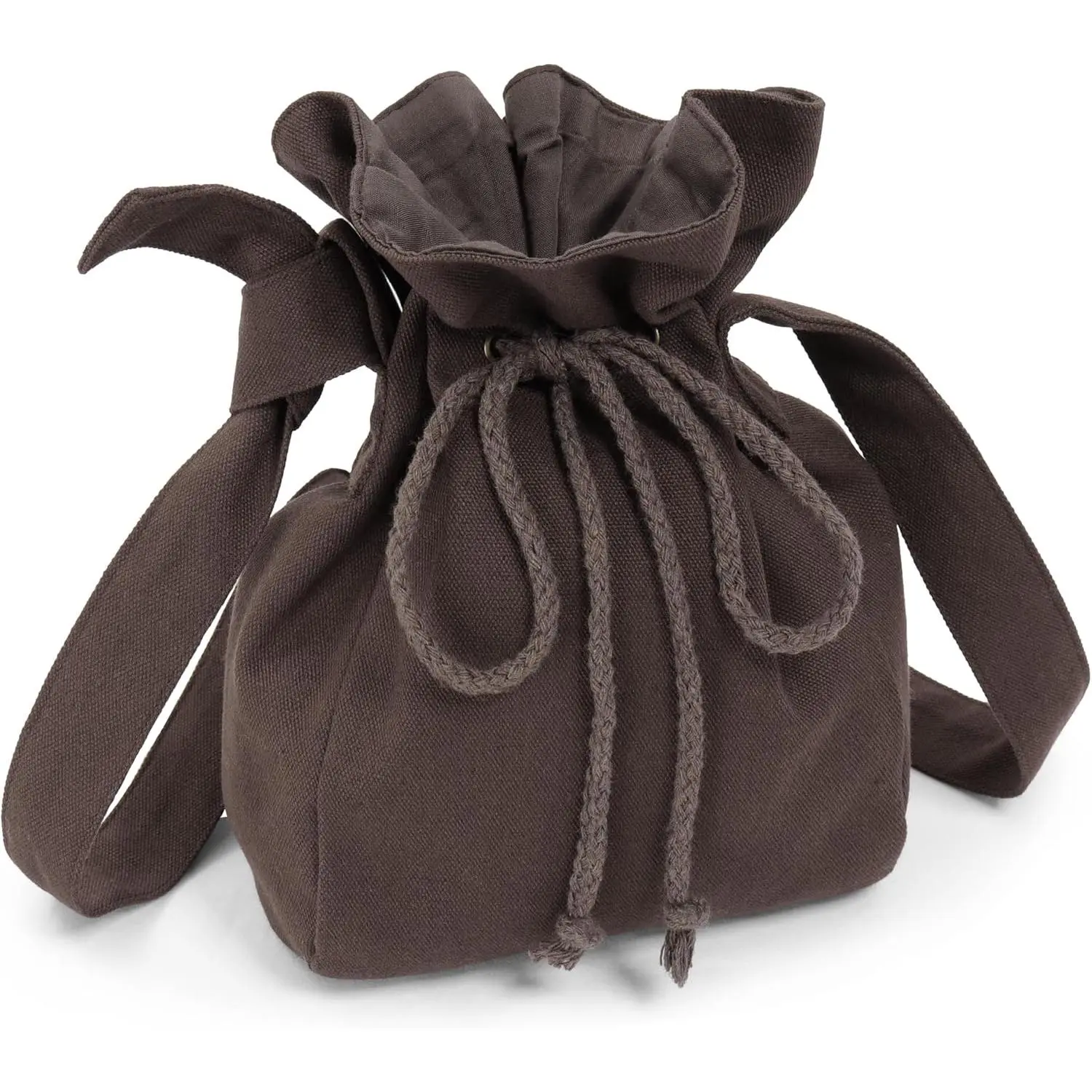 Medieval Drawstring  Bag Renaissance Canvas  Bag  Purse Ren Faire Costume Accessories