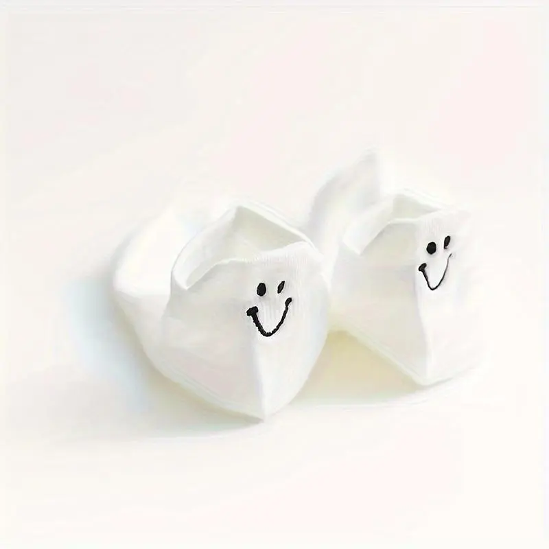 Cute Face Ankle Socks for Women