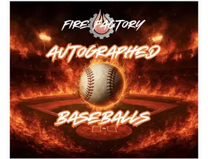 Diamond Signed Baseball Break By Fire Factory