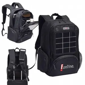 Preferred Nation P5282.BLK Solar Backpack - Black Preferred Nation P5282.BLK Solar Backpack - Black