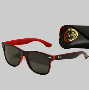 Original Wayfarer Sunglasses Classic Square Frame Vintage Designer Eyewear for Men Women