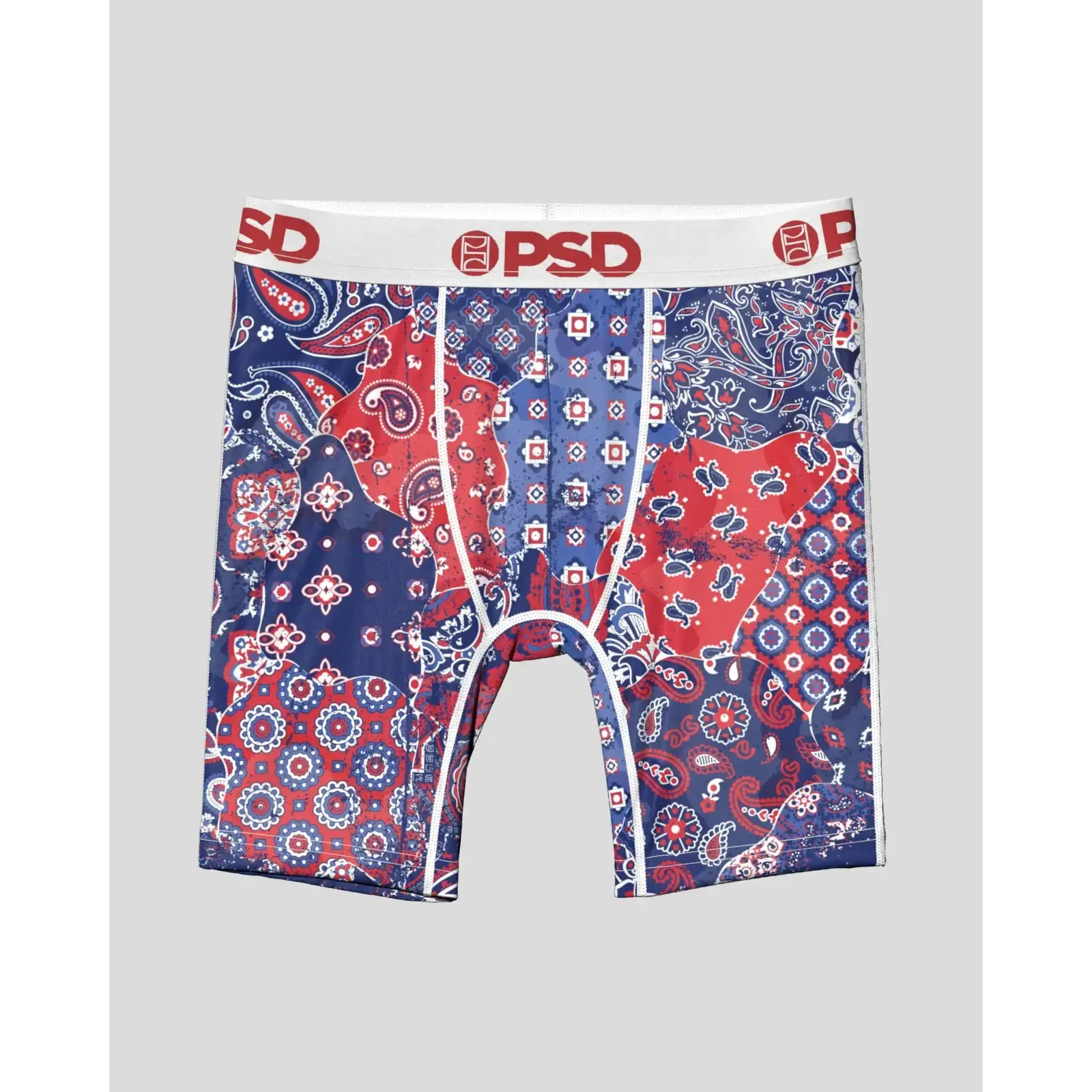 PSD Youth Boys Patriotic Boxer Brief - Soft, Breathable and Comfortable Stretch Underwear