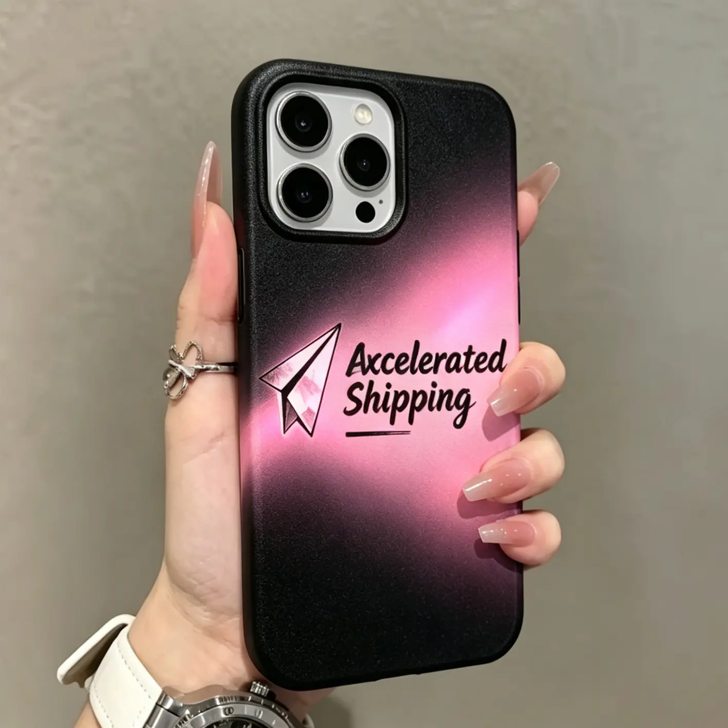 Custom Smartphone & Cellphone Cases - TrendyHandheld Device Accessories for iPhone 11-17 ProMax, X, XS, XR, Air Series & All Samsung Models,Various Materials, Stylish Patterns, Protection,Expedited Shipping via Official TikTok Logistics