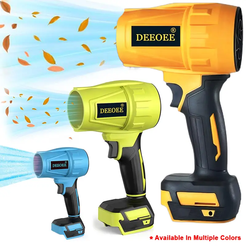 DEEOEE Turbo Jet Blower – Cordless Dust Air Blower with Multiple Color Options! Portable Super Power Leaf Blower – Handheld for Car Dust Cleaning, Drying, Snow Removal & Outdoors,Gift for Christmas,New Year